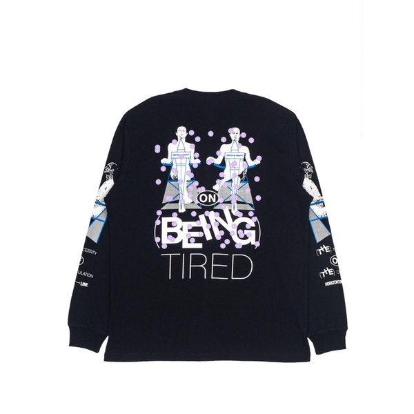 Based Club Ultra Exhausted Black Long Sleeve