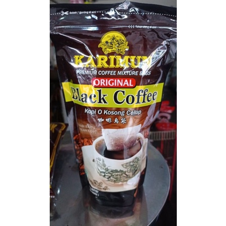 

Karimun Kopi O Kosong Celup Black Coffee Original isi 20