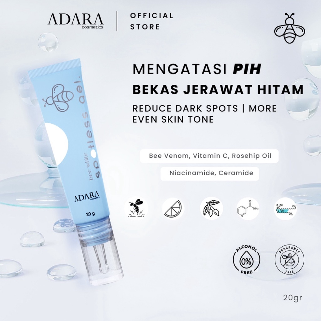 ADARA Bee White Spotless Gel / Cream - 20gr