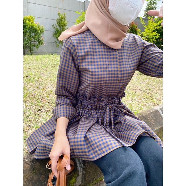 Aqila Blouse Katun Halus Wudhu Friendly S-XXL