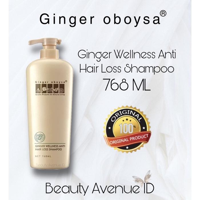 Shampoo Ginger Oboysa Rambut rontok 768 ML