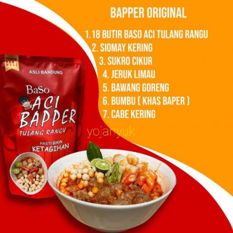 

Baso Aci Bapper (original)