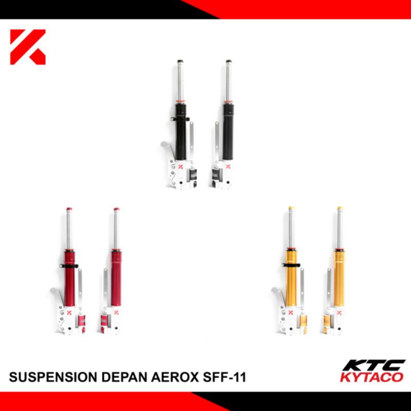 SUSPENSION UPSIDE DOWN SHOCK DEPAN AEROX NEW AEROX OLD KTC KYTACO SFF-11 SFF11