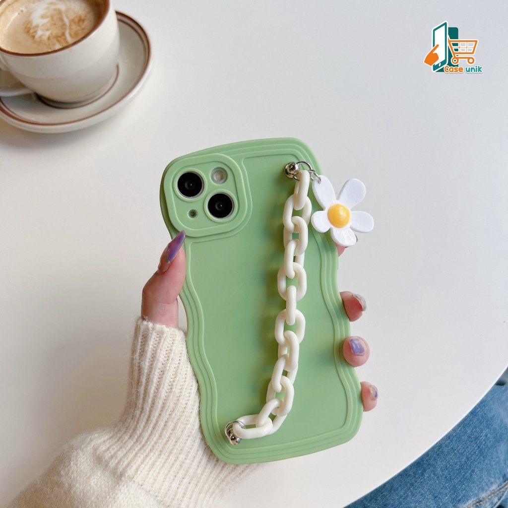 SOFTCASE WAVY WAVE GELOMBANG WARNA RANTAI FOR OPPO A71 A83 F1S A59  A54 4G A55 4G A74 4G A95 4G A76 A36 A96 4G CS5092