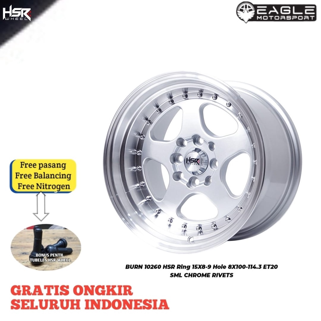 VELG MOBIL CELONG R15 RING 15 PELEK AVANZA XENIA JAZZ YARIS FIESTA HSR BURN