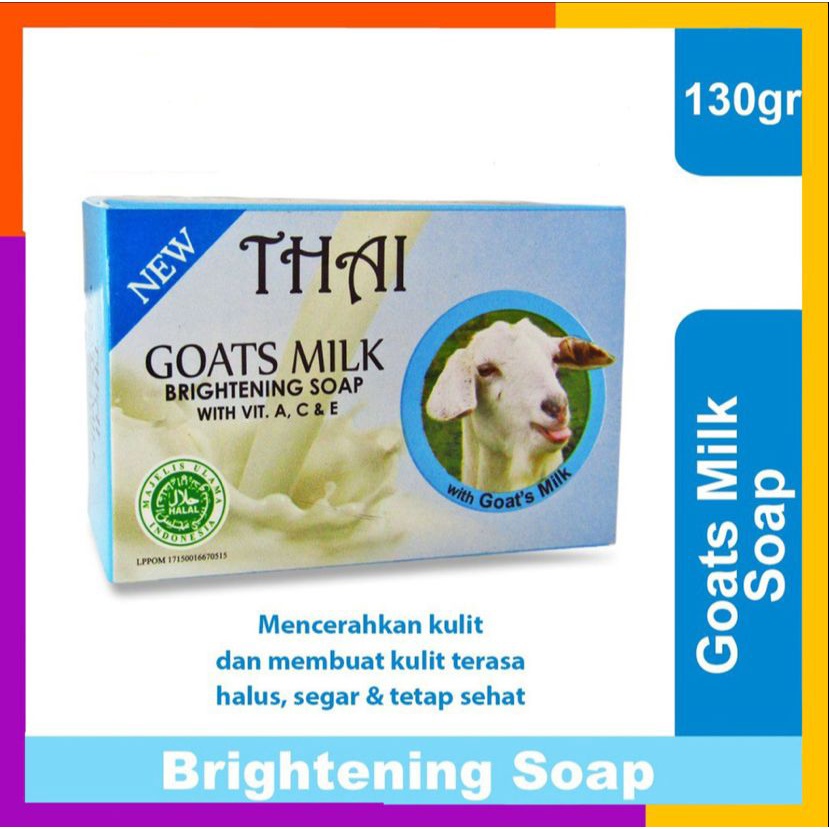 THAI GOATS MILK SOAP BRIGHTENING