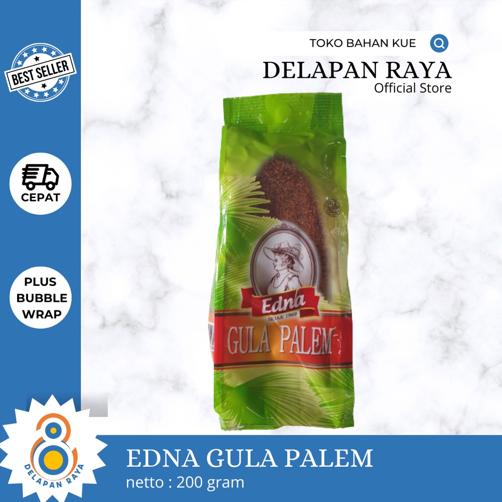 

EDNA GULA PALEM 200GR - 8Raya