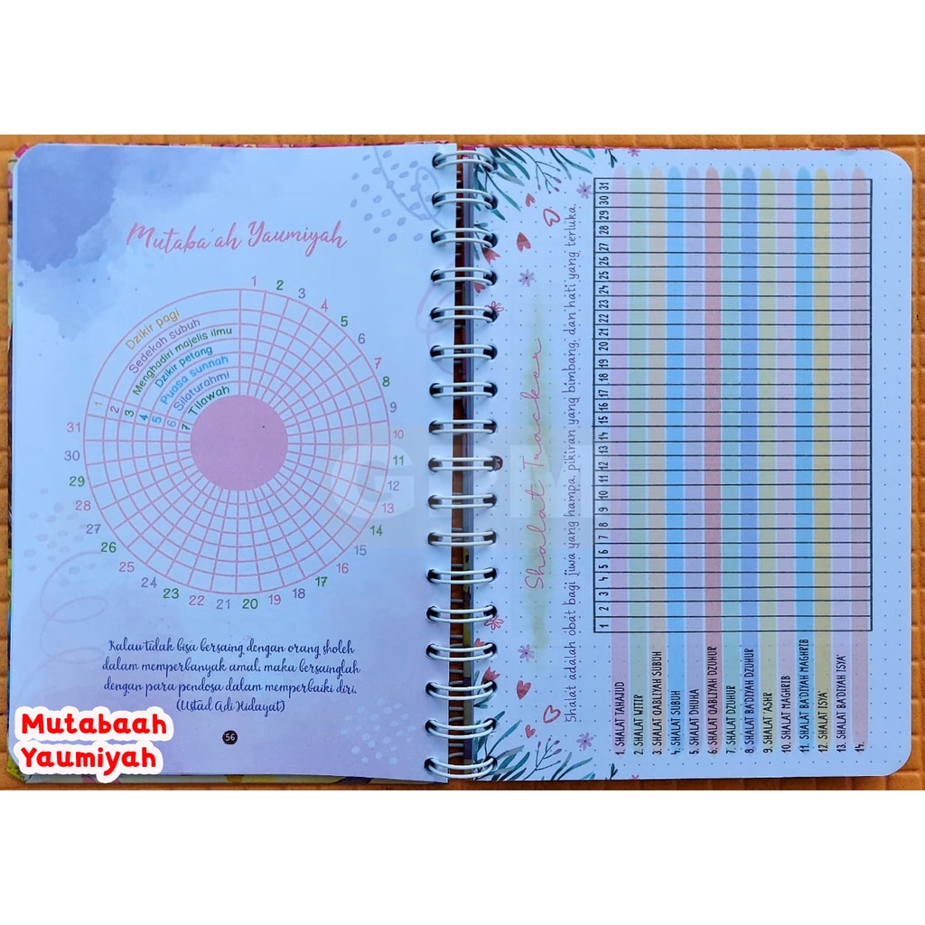 Buku Agenda Muslimah : Twin Planner 2023  (Beli 1 Dapat 5)