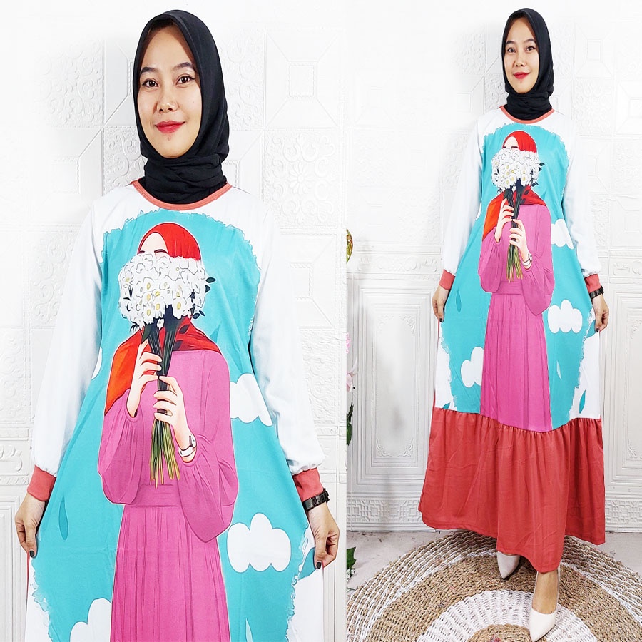 DRESS AMIRA AIRFLOW ELNA MAXY GAMIS CARLINA FASHION