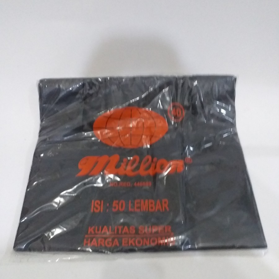 Kantong Plastik Keresek Kresek HD Hitam 15 24 30 40 50 MILLION