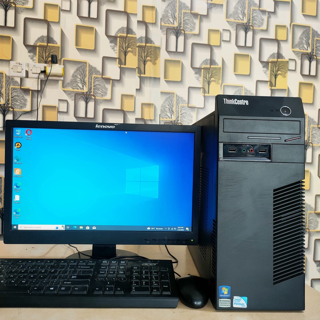 KOMPUTER LENOVO FULL SET TERMURAH