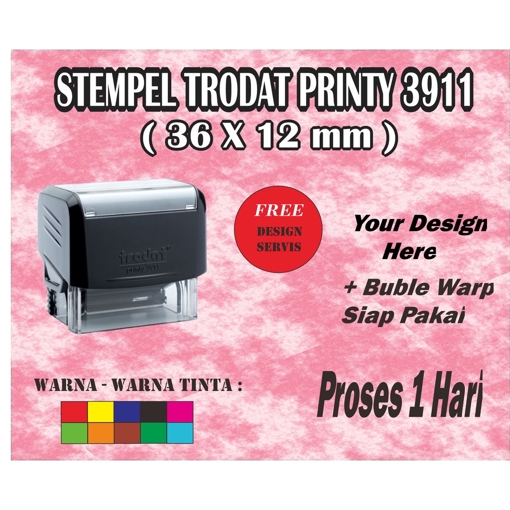 

Stempel Trodat type 3911 (36x12mm) Stempel Lunas | Stempel Nama | Stempel Toko | Stempel Doktor | Stempel Trodat | Stempel