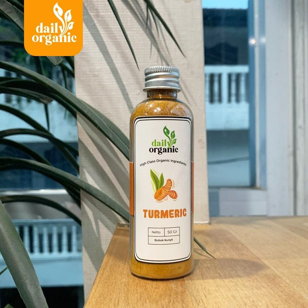 Kunyit Bubuk Daily Organic Turmeric Powder Premium