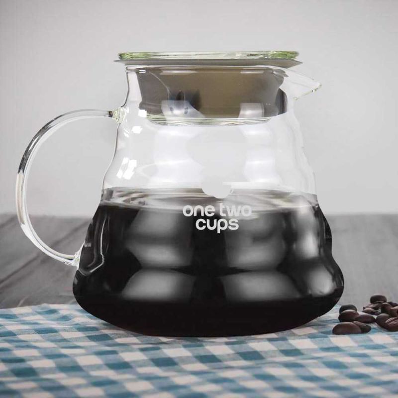 One Two Cups Coffee Maker Pot V60 Drip Kettle Teko Kopi Barista - SE101 600ml