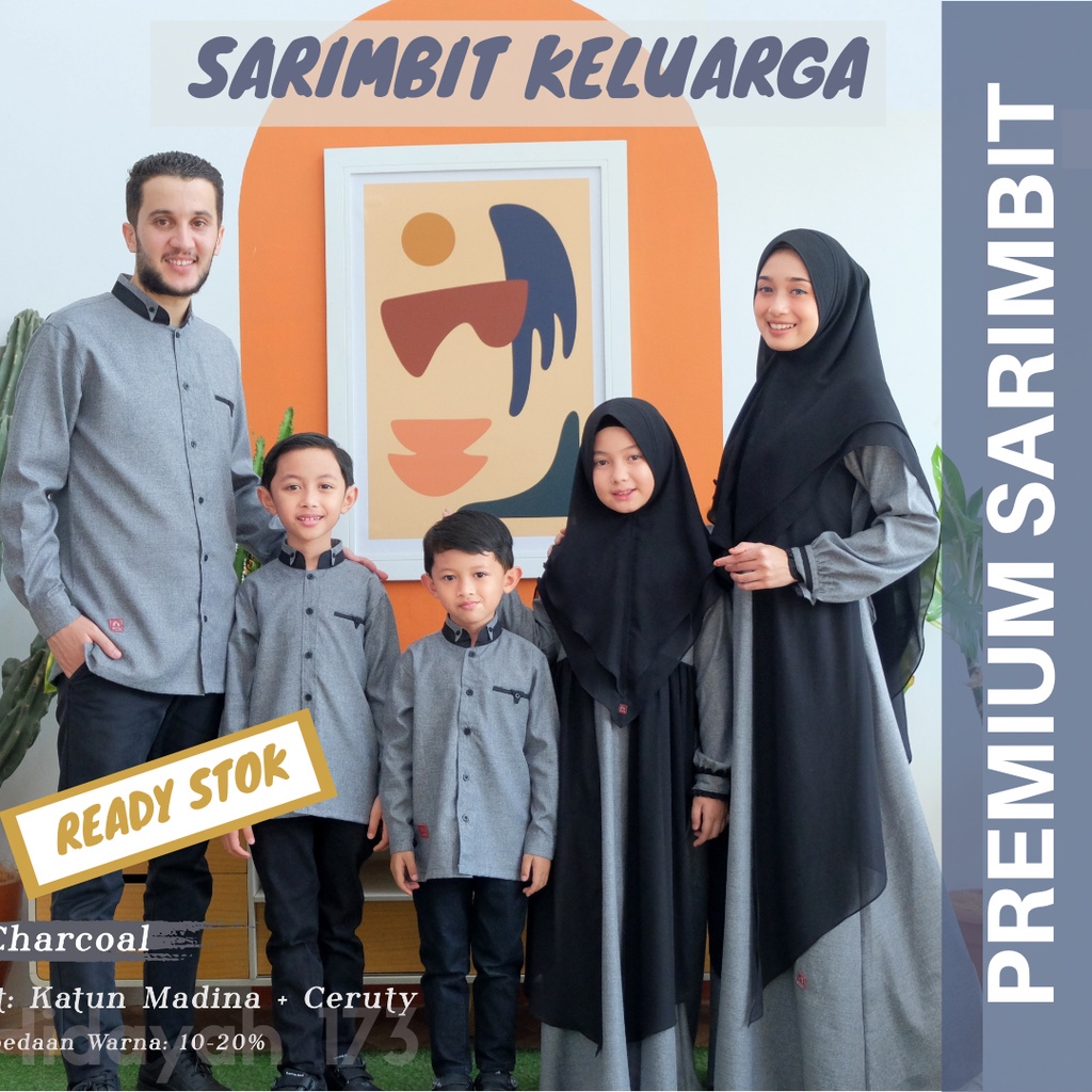 Sarimbit Keluarga 2023 Ori Bandung Size Jumbo Baju Couple Keluarga Lebaran 2023 Mewah Series Madina 
