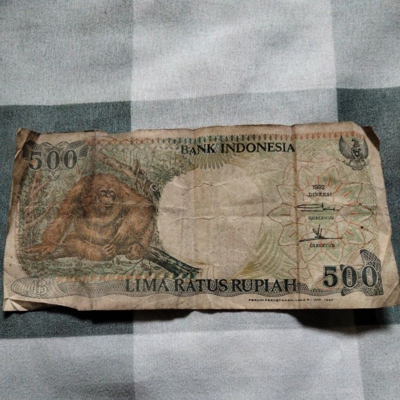Uang Jadul 500 Tahun 1992