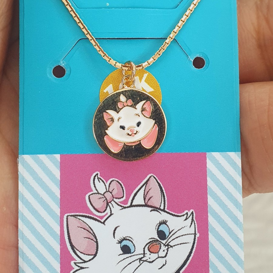 kalung anak italy santa model marie cat disney emas 70% 700 70 % 16k