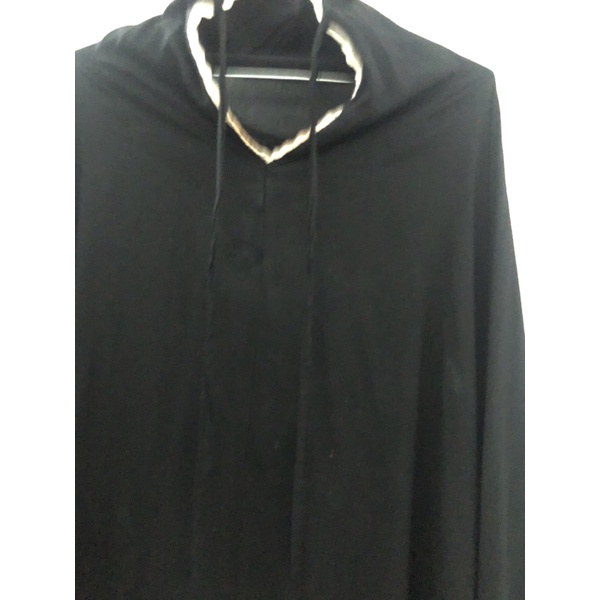 Mukenah rayon hitam fashion gayo preloveds