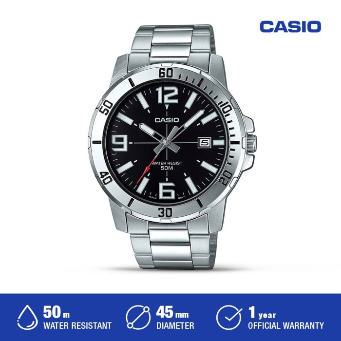 ini TG TG TG CASIO MTP-VD01D-1BVUDF TG pelindung anti gores antigores layar kaca film jam tangan tem