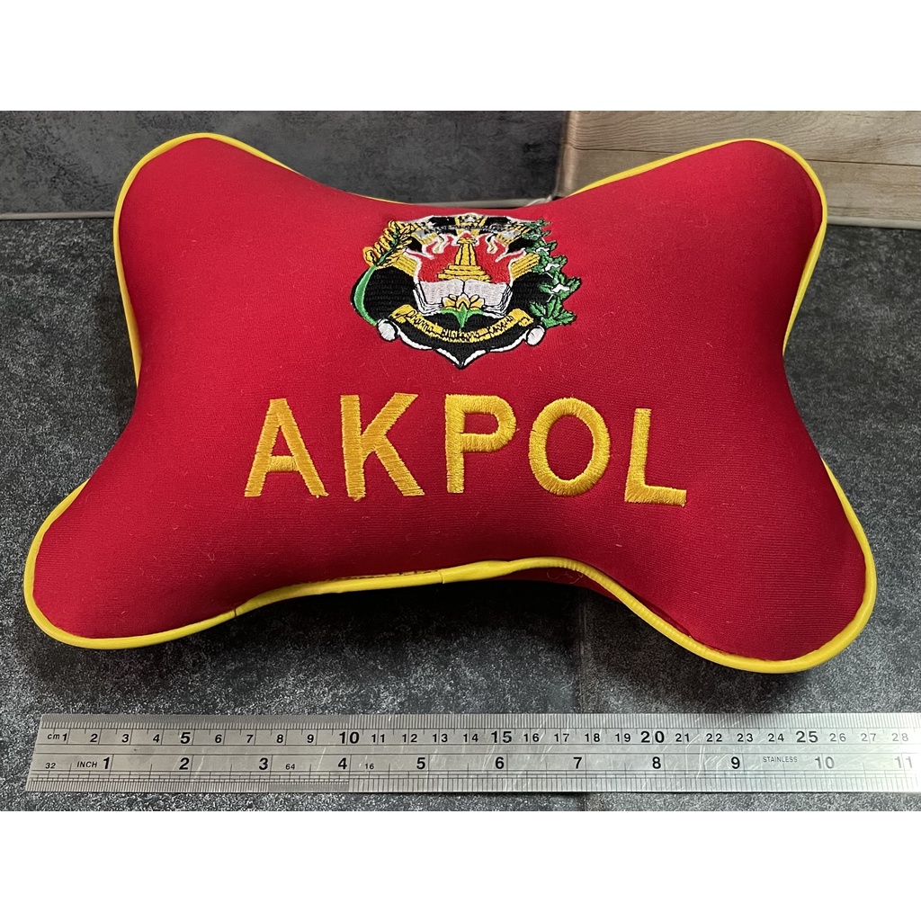 Bantal Mobil Akpol (Rastra) - Bantal Mobil Akademi Kepolis*an - Bantal Kepala Akpol