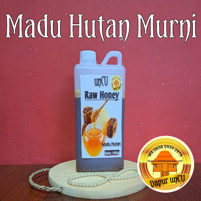 

Madu Hutan Murni/Asli. Kuning Manis 1000grm.