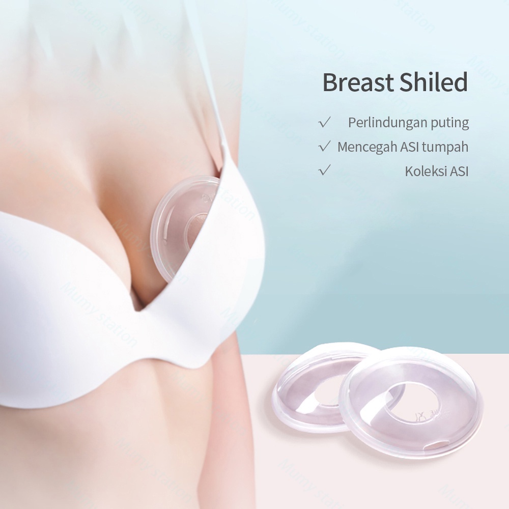 ZBH Wadah Penampung ASI Silicon 1pcs Penampung Tetesan Air Susu Ibu Breast Shell Breast Pad Silikon Saver Shield Breast Milk Mother