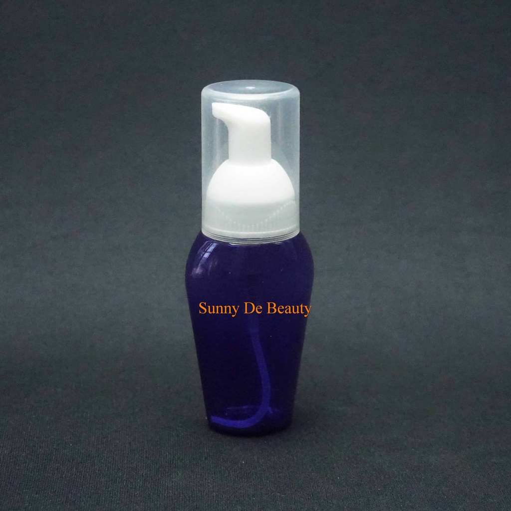 Botol Foamer 50 ml Hati Biru / Botol Plastik / Botol Foamer / Botol Sabun Pump / Botol Busa Foam / B