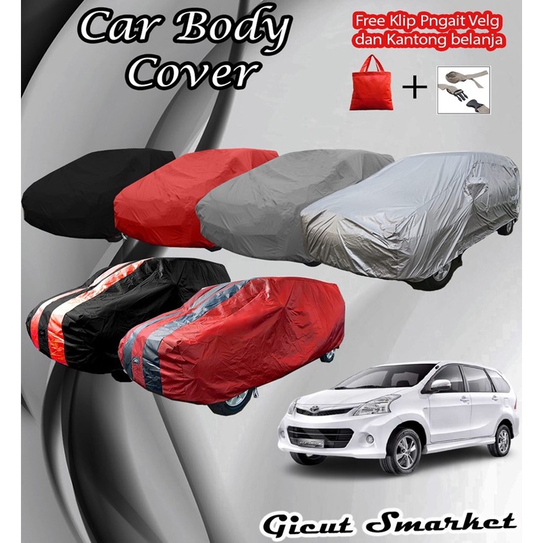 selimut sarung cover body mobil avanza xenia veloz free pengait ban