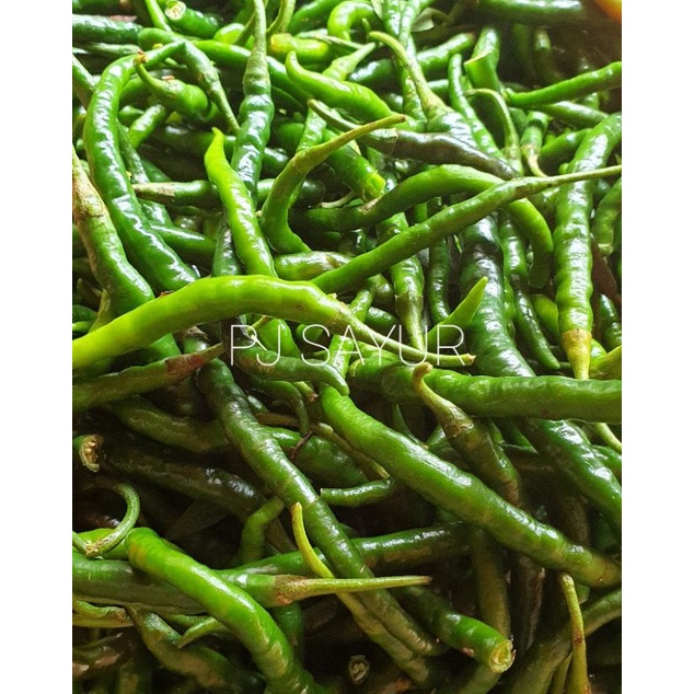 

cabe Hijau Keriting / Cabe Ijo Kriting 250 gr