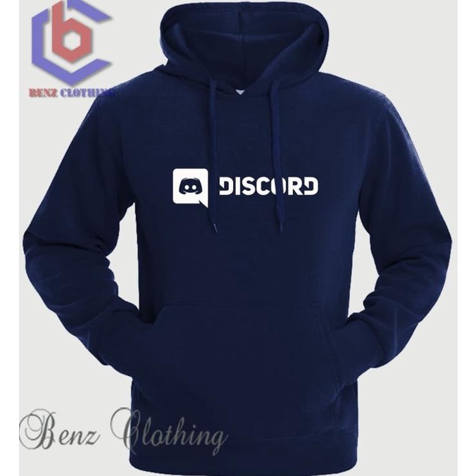 Jaket Hoodie Sweater Discord Outerwear Pria Wanita Jumper Fleece Sablon Polos