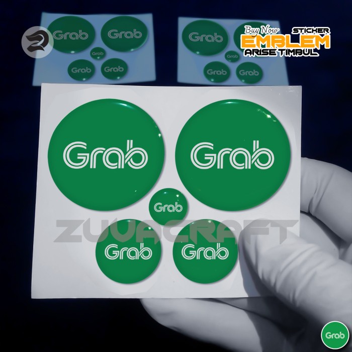 

TERLARIS | STIKER MOTOR TIMBUL EMBLEM LOGO GRAB YAMAHA AEROX NMAX LEXI