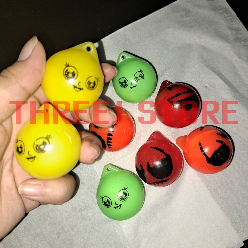 Lato Lato Mainan Anak EMOJI etek etek diameter 3,5cm