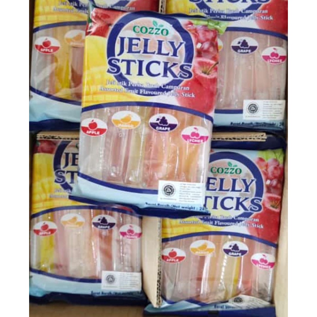 

Cozzo Jelly Sticks Assorted 240 gr