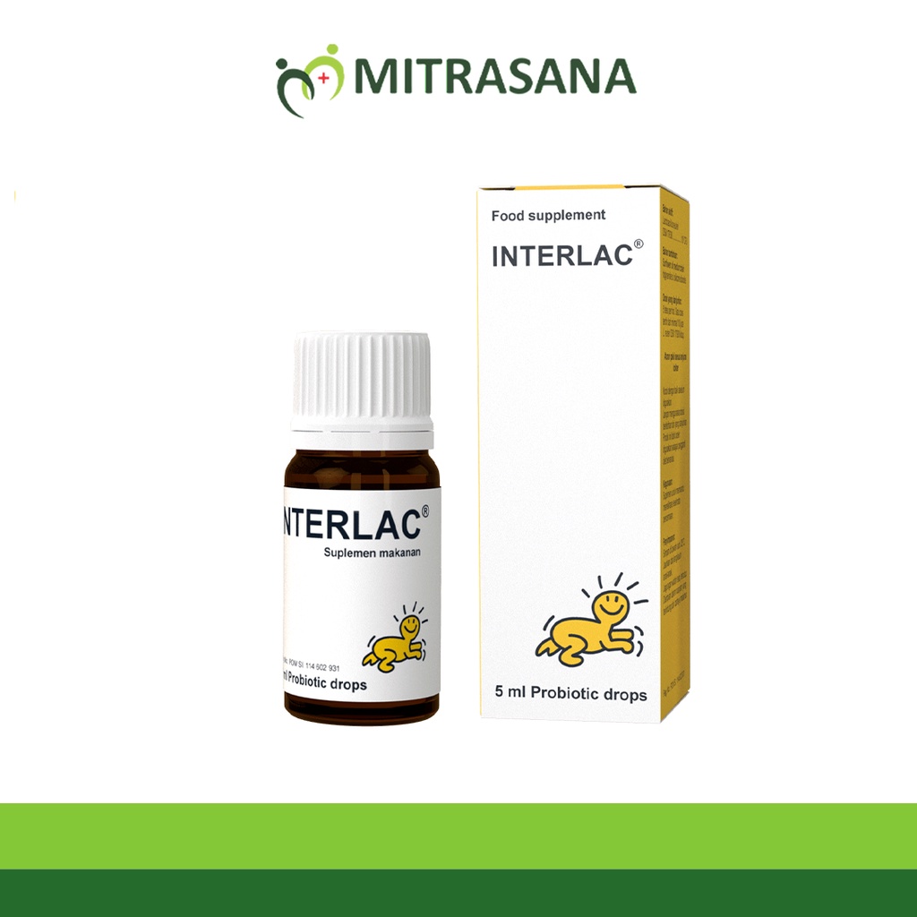 Interlac Probiotic Oral Drops 5 Ml