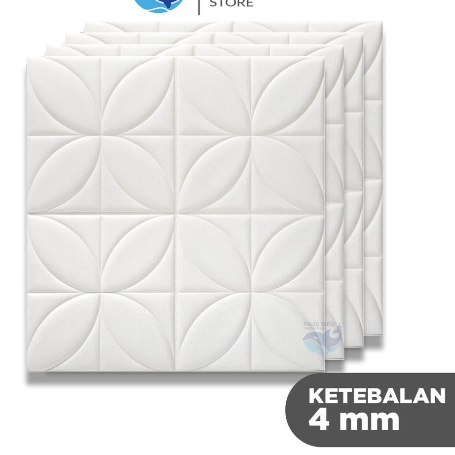 ALI427 Paus Biru - Wallpaper 3D FOAM / Wallpaper Dinding 3D Motif Foam Batiky/Wallfoam Batik 4MM ||