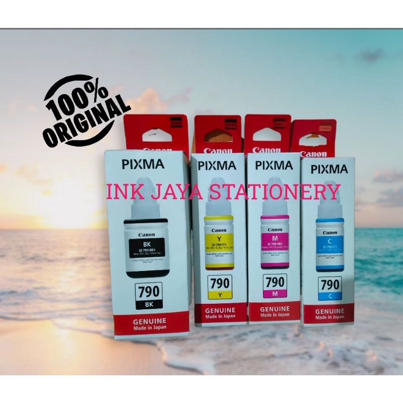 Original Tinta Canon 790 Black + Canon 790 Colour Paketan