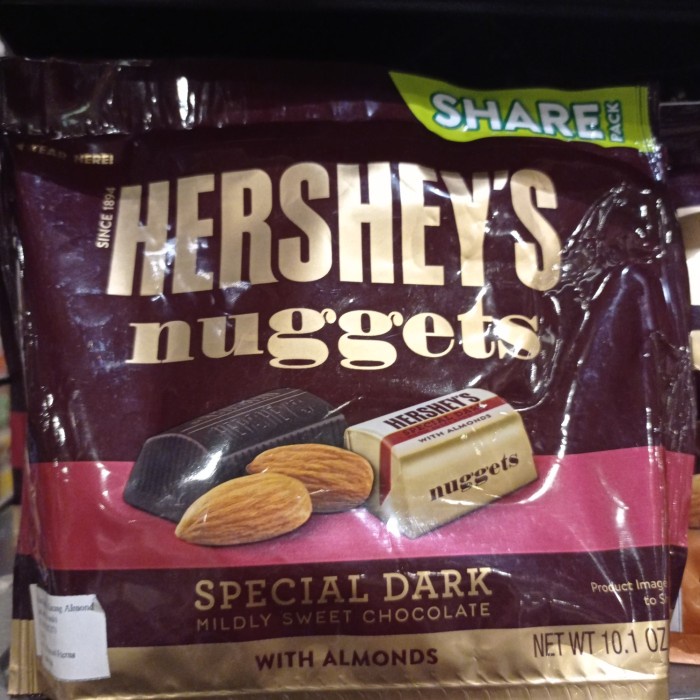 

Hersheys Nuggets Special Dark With Almonds 286gr