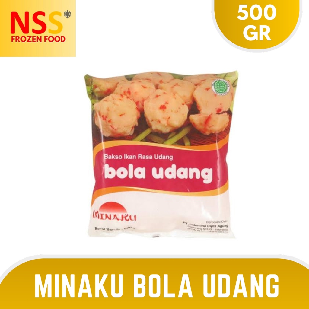

MINAKU BOLA UDANG 500GR