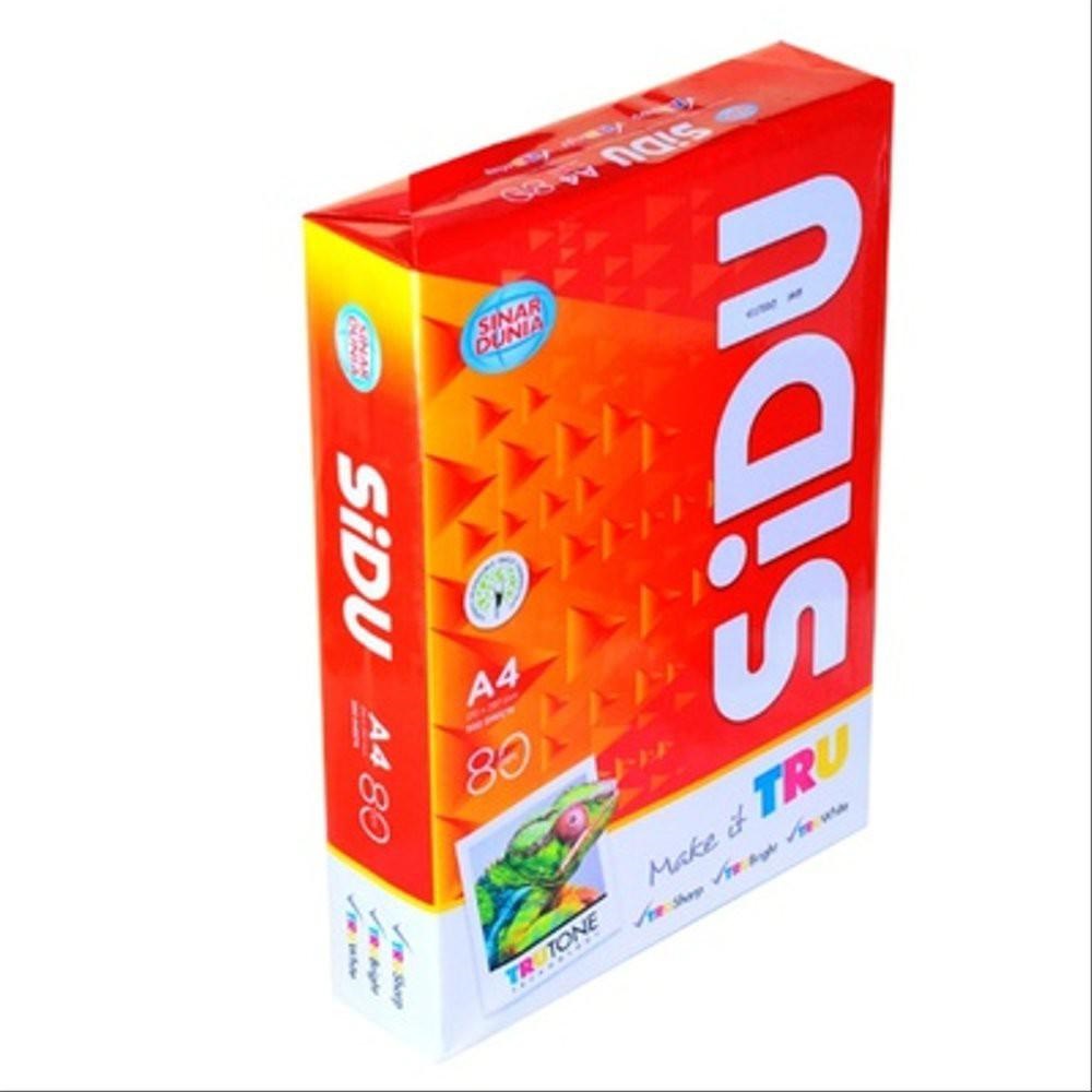 Jual KERTAS HVS SIDU A4 80 GRAM | Shopee Indonesia