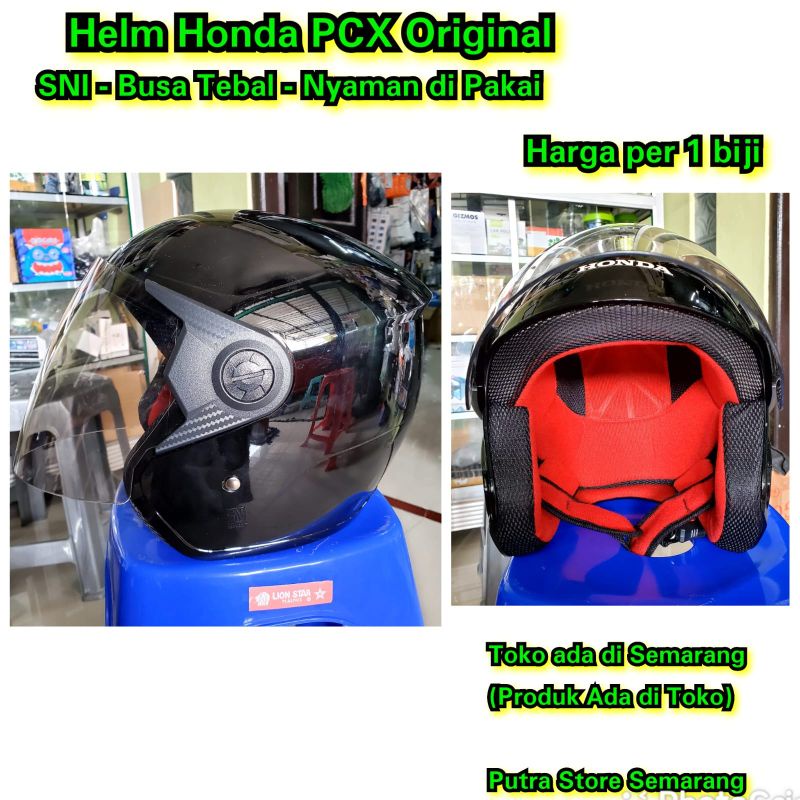 Helm Honda AHM Original Helem AHM Honda Asli