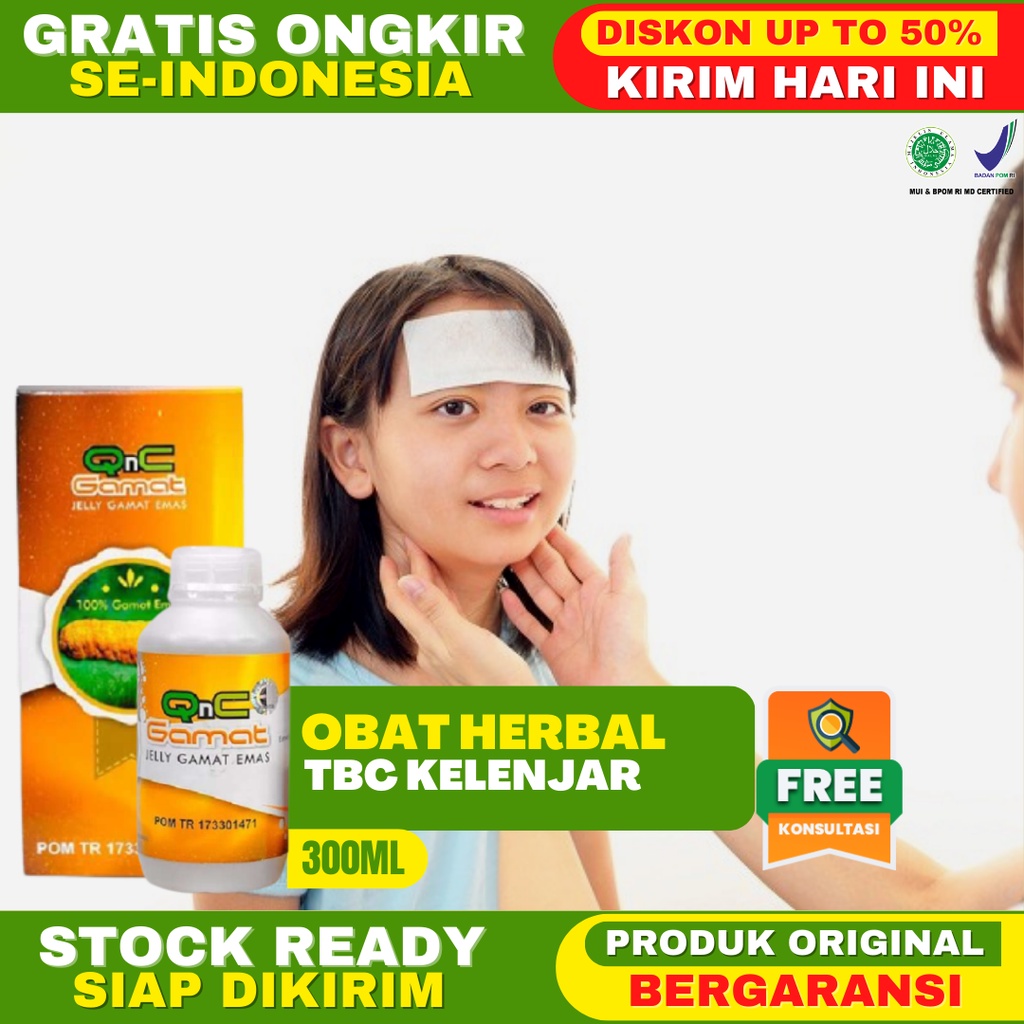 Obat TBC Kelenjar Pada Anak TB Kelenjar Anak Benjolan di Leher Kelenjar Getah Bening QnC Jelly Gamat