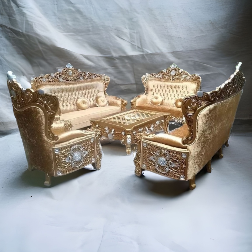 Kursi tamu jati ukir Jepara mewah kayu jati motif bellegio koper