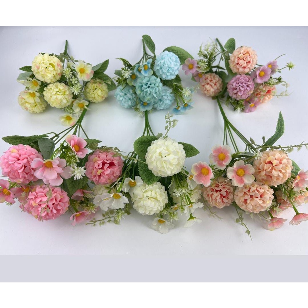 bunga hydrangea l  hydrangea artificial bunga hydrangea palsu