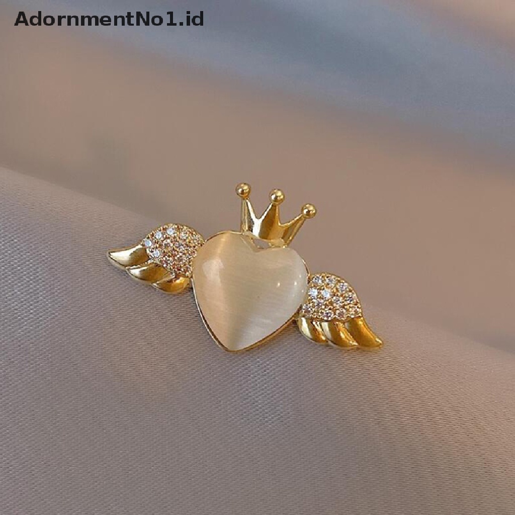 [AdornmentNo1] Lucu Kecil Lebah Matahari Bros Untuk Wanita Mutiara Hati Broche Pin Hadiah Rhinestones Bros Teman Pesta Anti Luntur Gesper Bros Perhiasan Hadiah [ID]