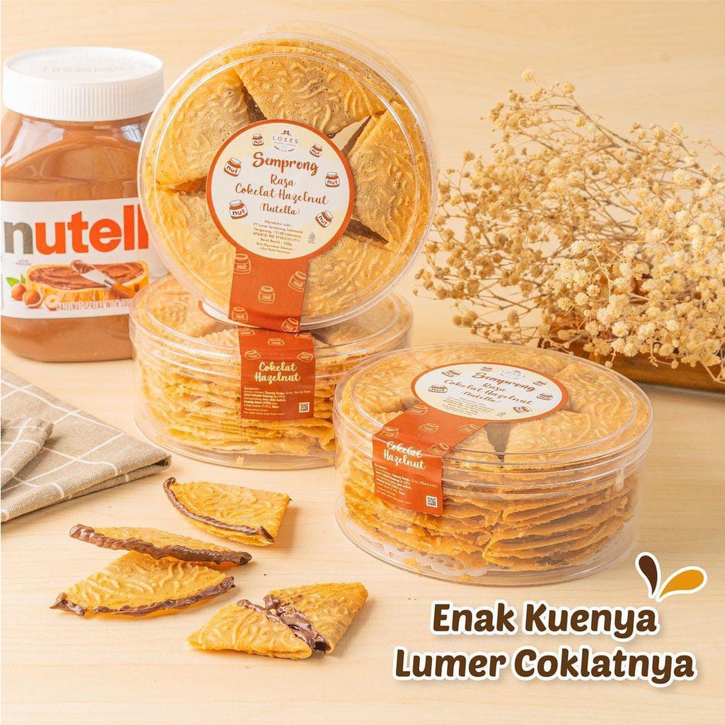 

Loves Semprong Nutella Aneka Kue Manis Kue Kering Enak Cemilan Murah Semprong Isi Nutella