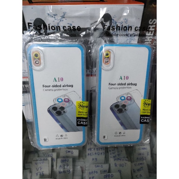 Softcase Samsung A10 Silikon Casing Case Bening Transparan Pelindung Pro Camera