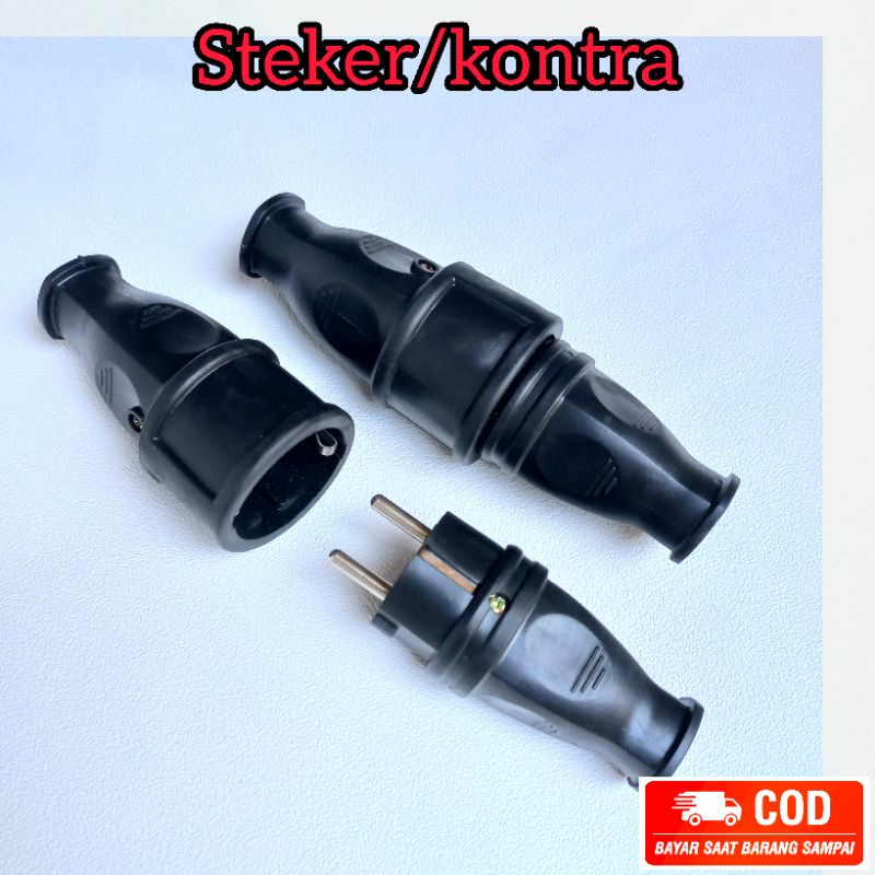 Str138a.b Steker Kontra Listrik karet 220v-250v