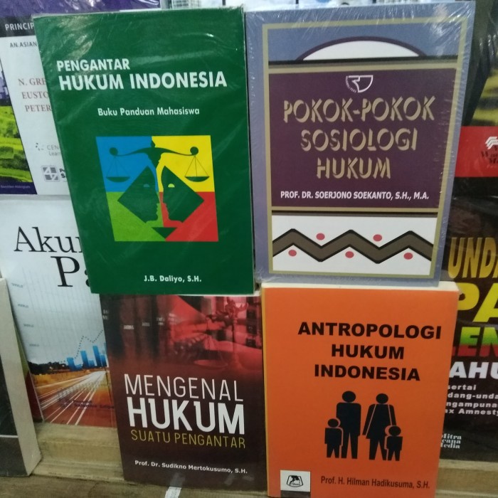 

Buku Pengantar Hukum IndonesiaPHI4 buku Daliyo SudiknoSoejono SH