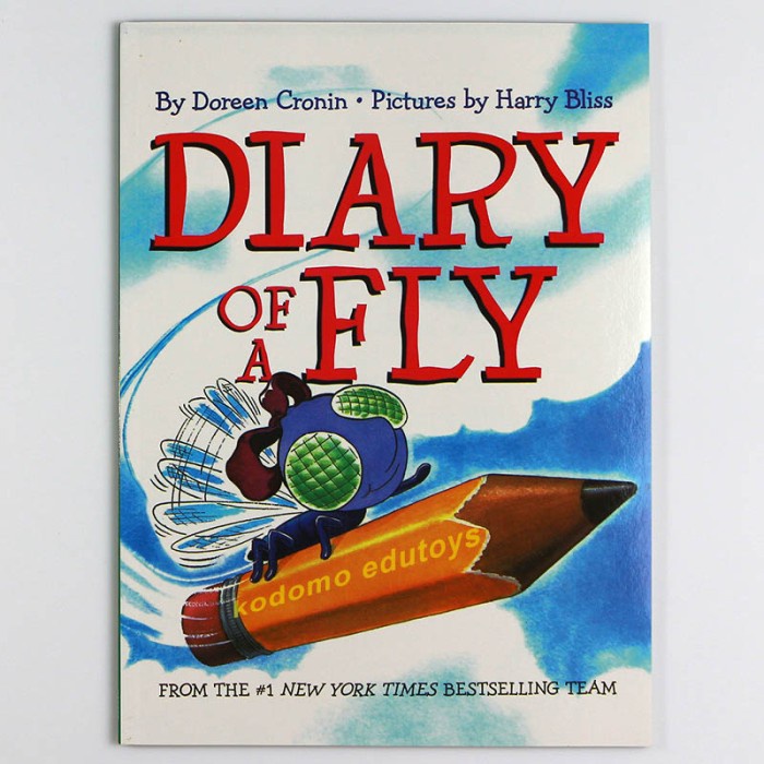 

Terlaris ✨ -Diary Of A Fly by Doreen Cronin,Buku Import Anak Buku Cerita Anak- 2.1.23