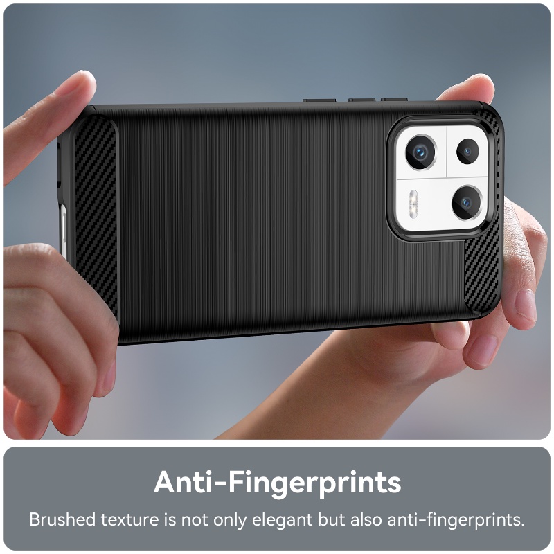 XIAOMI Minimalis Tahan Aus Ponsel Case Kualitas Tinggi Aksesoris Perlindungan Ponsel TPU Lembut Ponsel Cover Warna Solid Case Untuk Xiaomi13 /13 Pro